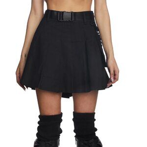 Dolls Kill Utility Skirt, Pleated